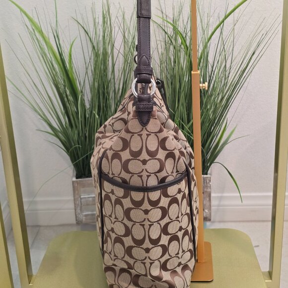 Coach Signature Shoulder Bag - Picture 4 of 11